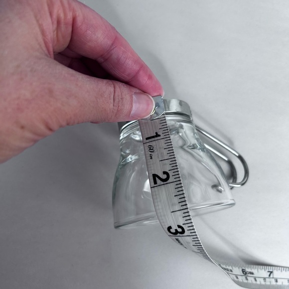 Bormioli Rocco Set of Four Tempered Glass Espresso Cups with Silver Handles - Picture 8 of 10